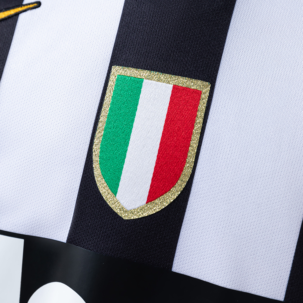 Juventus 2014/15 Home Long Sleeve Retro Jersey – Vintage Replica Football Soccer Shirt – S–XXL