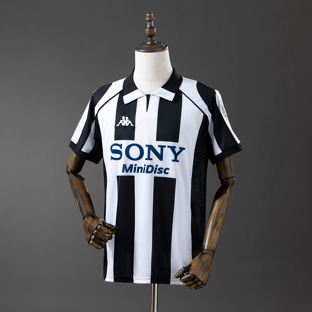 Juventus 1997/98 Home Retro Jersey – Vintage Replica Football Soccer Shirt – S–XXL