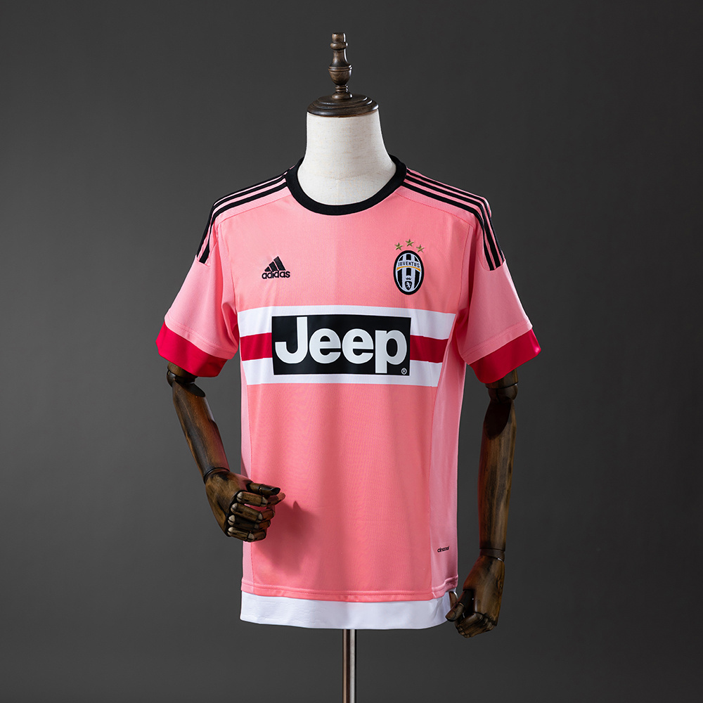 Juventus 2015/16 Away Retro Jersey – Vintage Replica Football Soccer Shirt – S–XXL