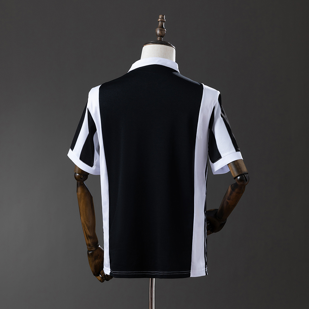 Juventus 2017/18 Home Retro Jersey – Vintage Replica Football Soccer Shirt – S–XXL