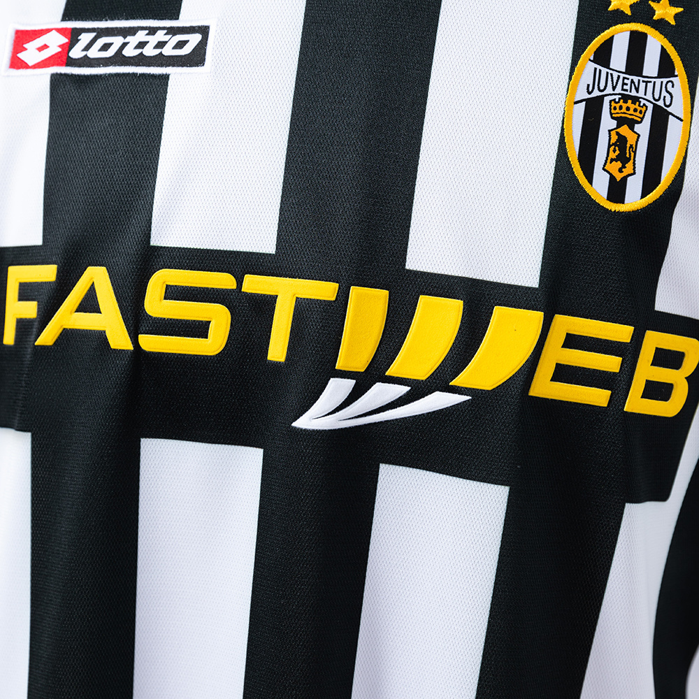 Juventus 2001/02 Home Retro Jersey – Vintage Replica Football Soccer Shirt – S–XXL