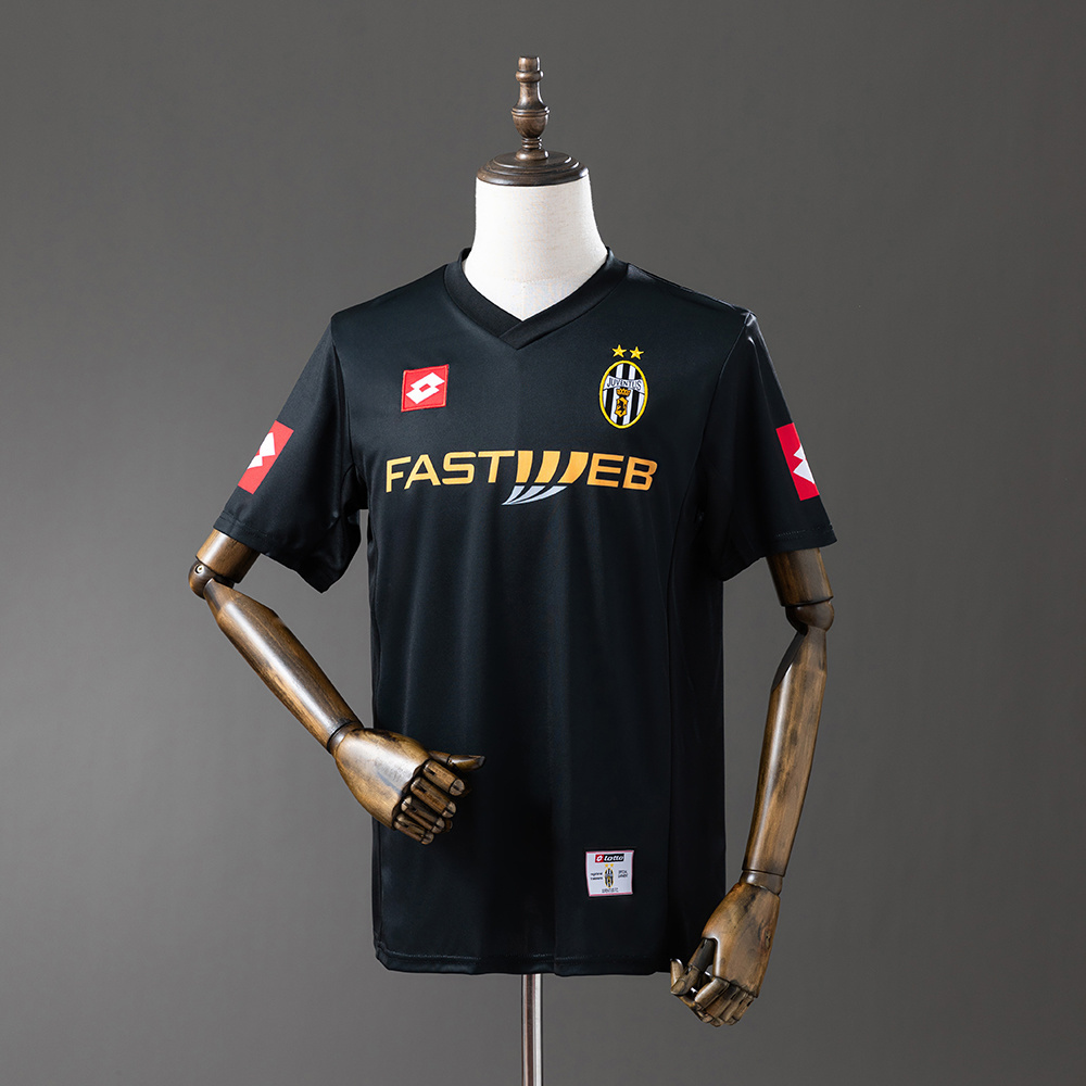 Juventus 2001/02 Away Retro Jersey – Vintage Replica Football Soccer Shirt – S–XXL