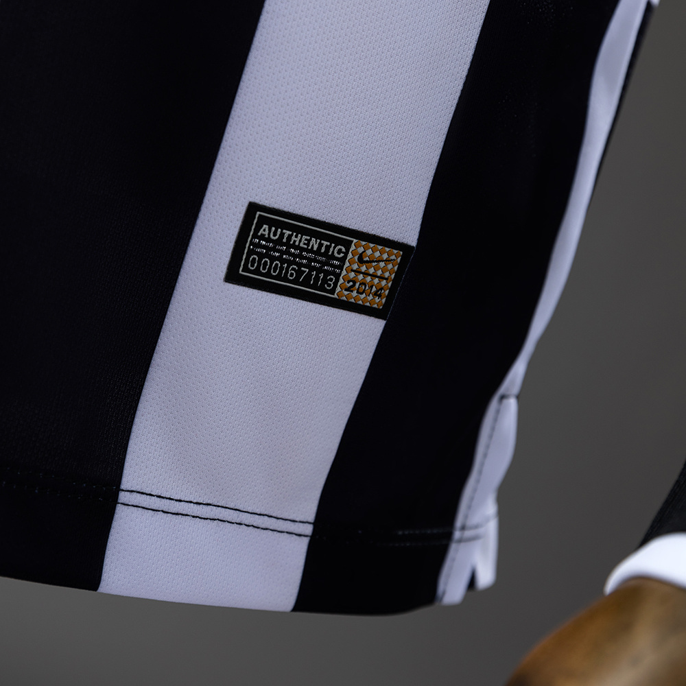 Juventus 2014/15 Home Long Sleeve Retro Jersey – Vintage Replica Football Soccer Shirt – S–XXL