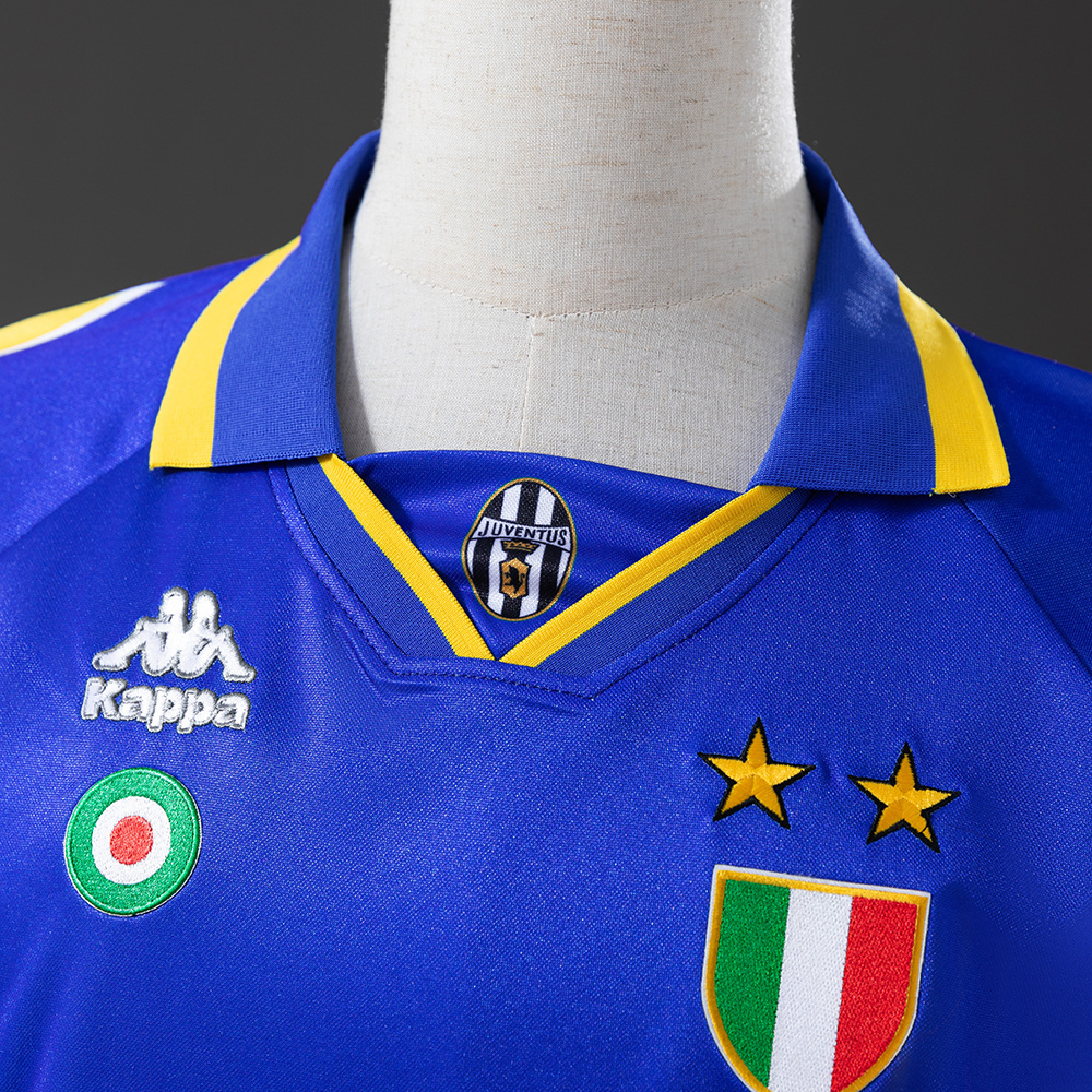 Juventus 1995/97 Second Away Retro Jersey – Vintage Replica Football Soccer Shirt – S–XXL