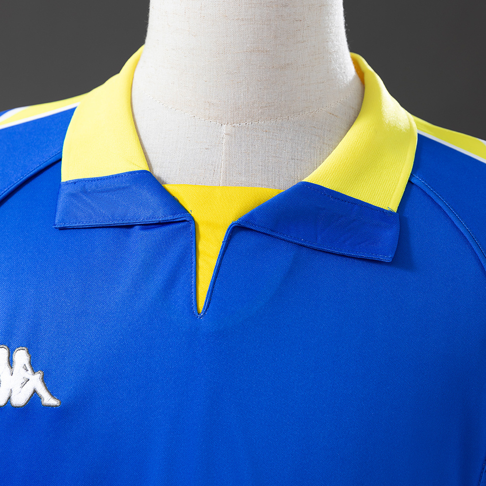 Juventus 1997/99 Away Long Sleeve Retro Jersey – Vintage Replica Football Soccer Shirt – S–XXL