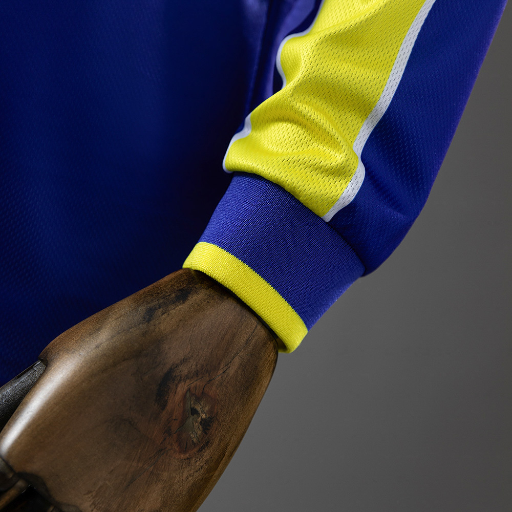 Juventus 1995/96 Second Away Long Sleeve Retro Jersey – Vintage Replica Football Soccer Shirt – S–XXL