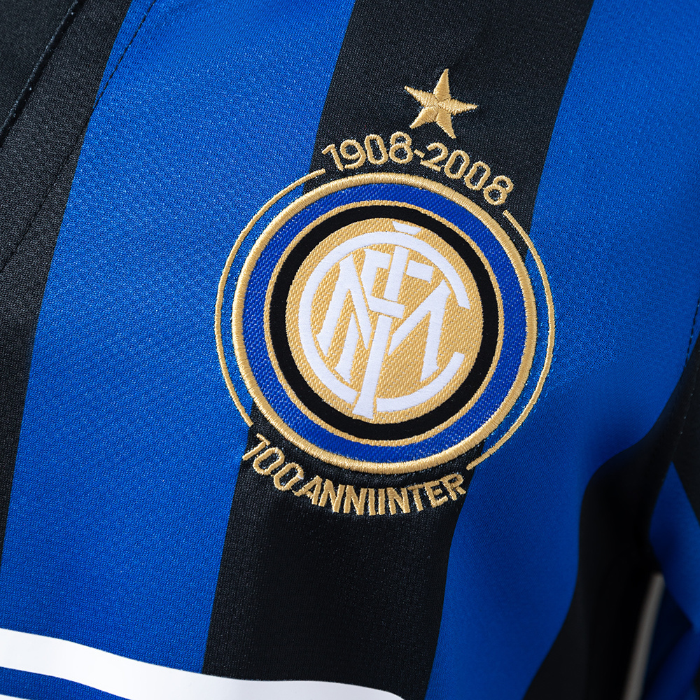 Inter Milan 2007/08 Home Retro Jersey – Vintage Replica Football Soccer Shirt – S–XXL