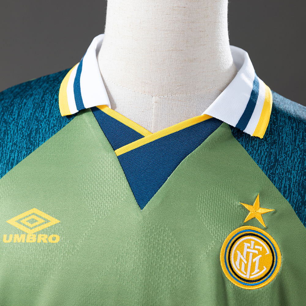 Inter Milan 1995/96 Third Away Retro Jersey – Vintage Replica Football Soccer Shirt – S–XXL