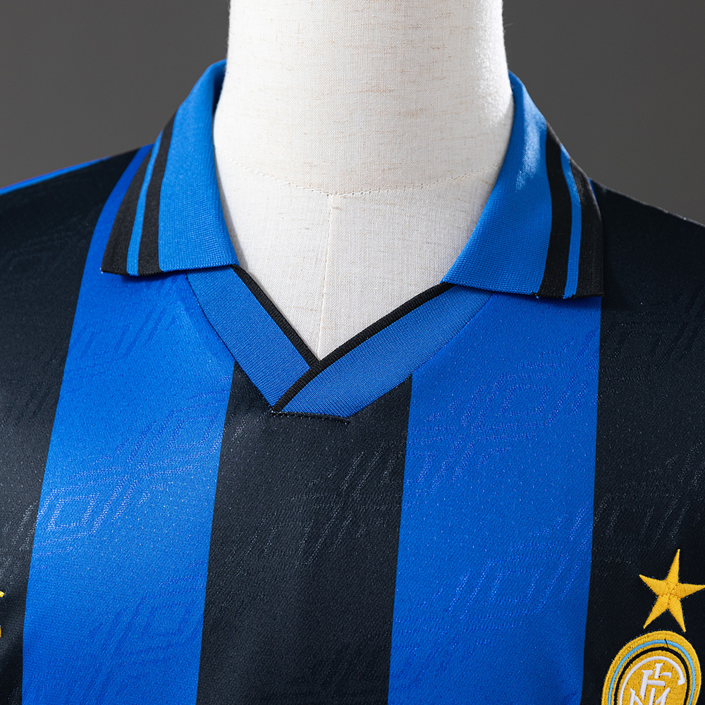 Inter Milan 1995/96 Home Retro Jersey – Vintage Replica Football Soccer Shirt – S–XXL