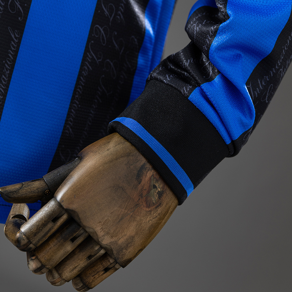 Inter Milan 1997/98 Home Long Sleeve Retro Jersey – Vintage Replica Football Soccer Shirt – S–XXL