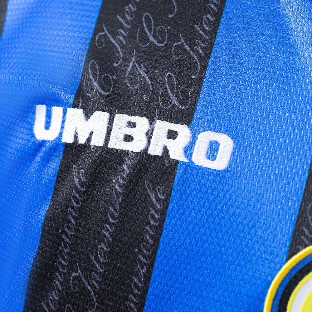 Inter Milan 1997/98 Home Long Sleeve Retro Jersey – Vintage Replica Football Soccer Shirt – S–XXL