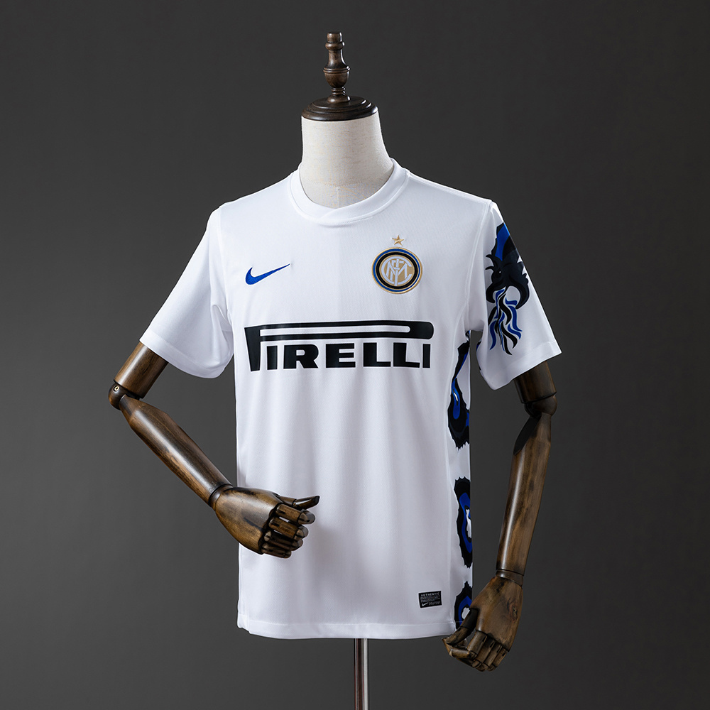 Inter Milan 2010/11 Away Retro Jersey – Vintage Replica Football Soccer Shirt – S–XXL