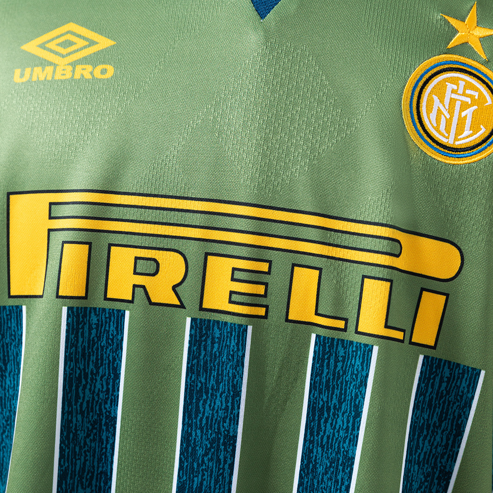 Inter Milan 1995/96 Third Away Retro Jersey – Vintage Replica Football Soccer Shirt – S–XXL
