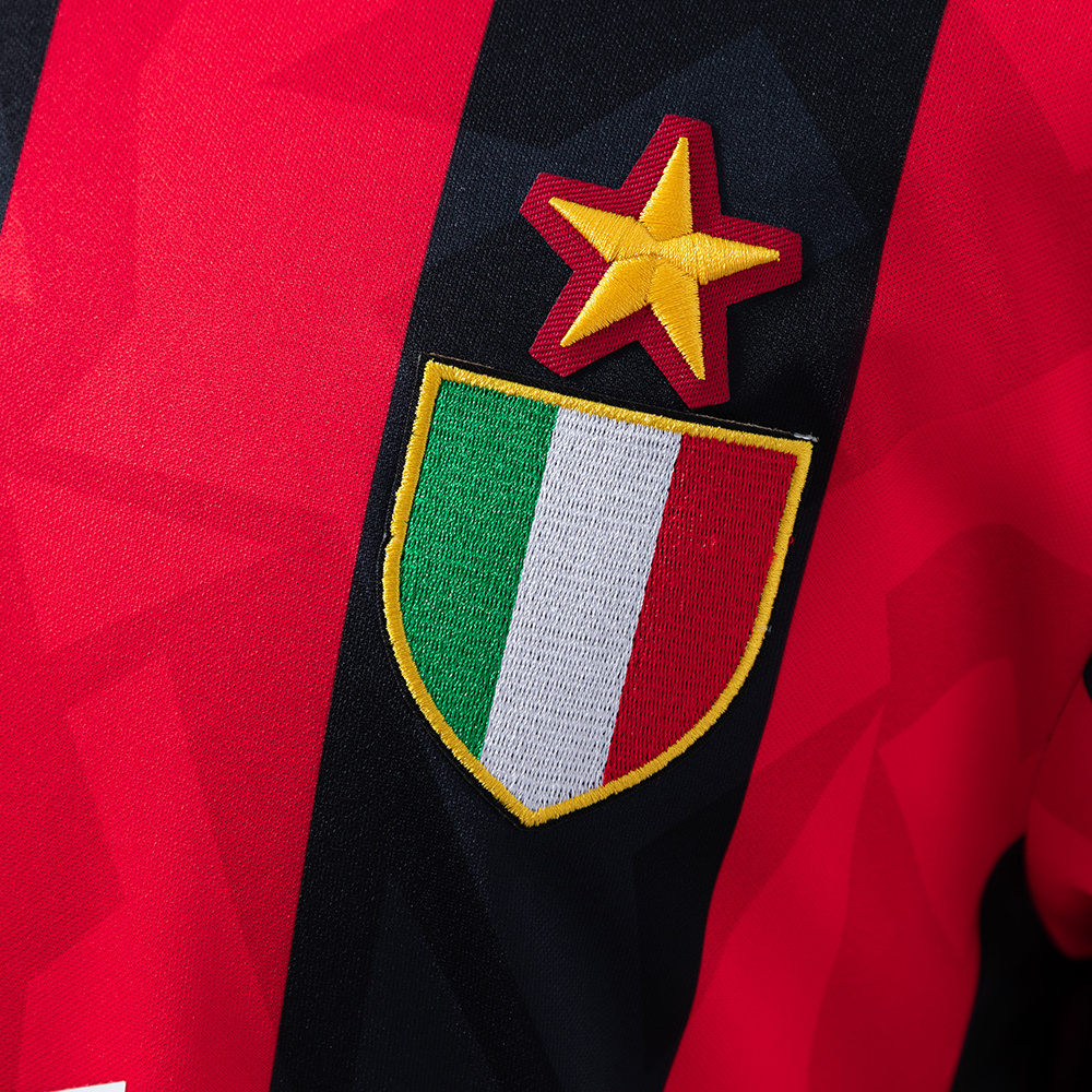 AC Milan 1993/94 Home Retro Jersey – Vintage Replica Football Soccer Shirt – S–XXL