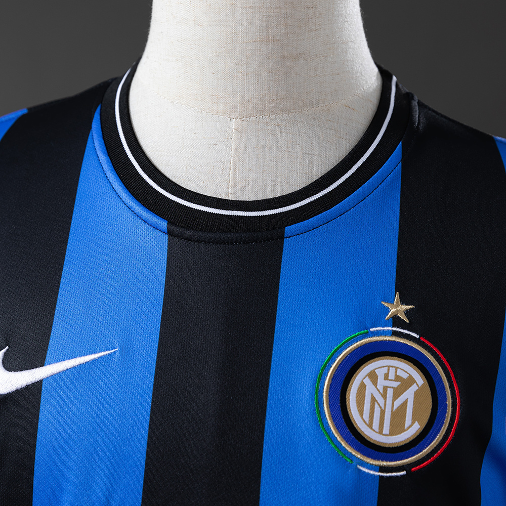 Inter Milan 2009/10 Home Retro Jersey – Vintage Replica Football Soccer Shirt – S–XXL