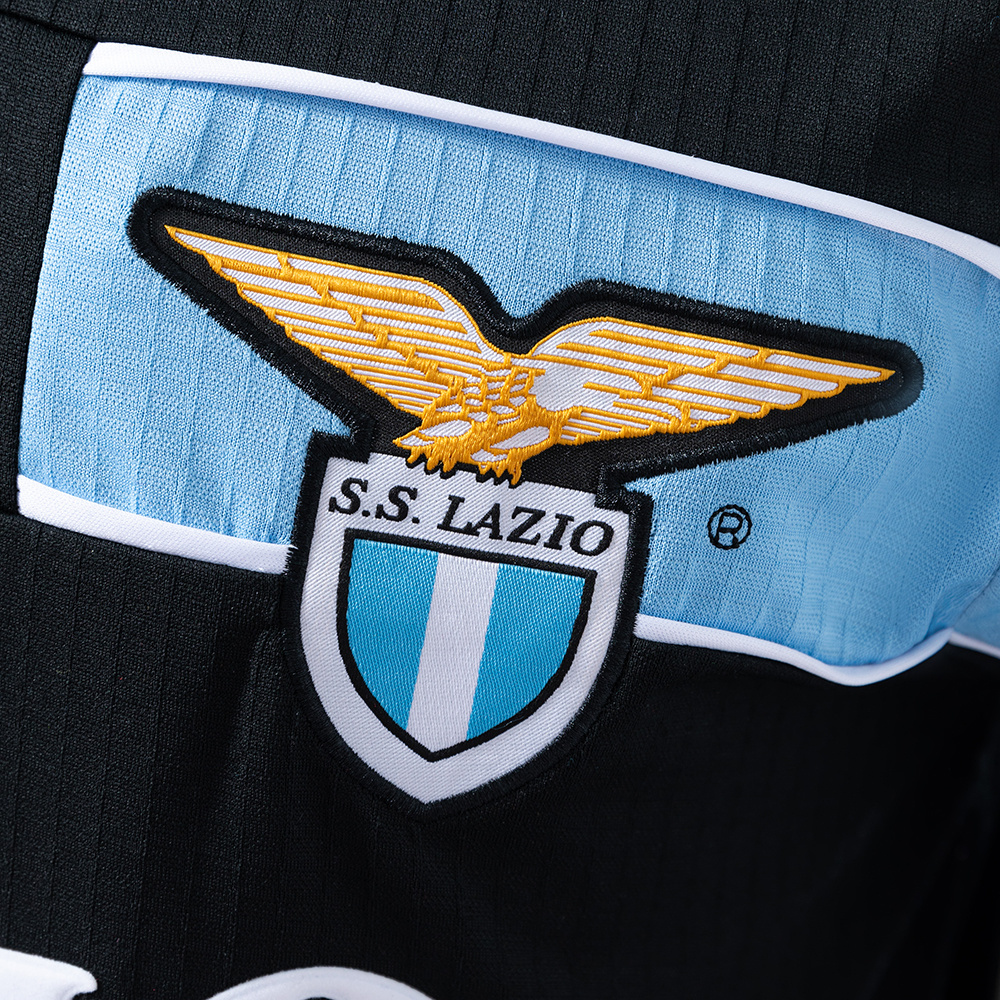 Lazio 1998/99 Away Long Sleeve Retro Jersey – Vintage Replica Football Soccer Shirt – S–XXL