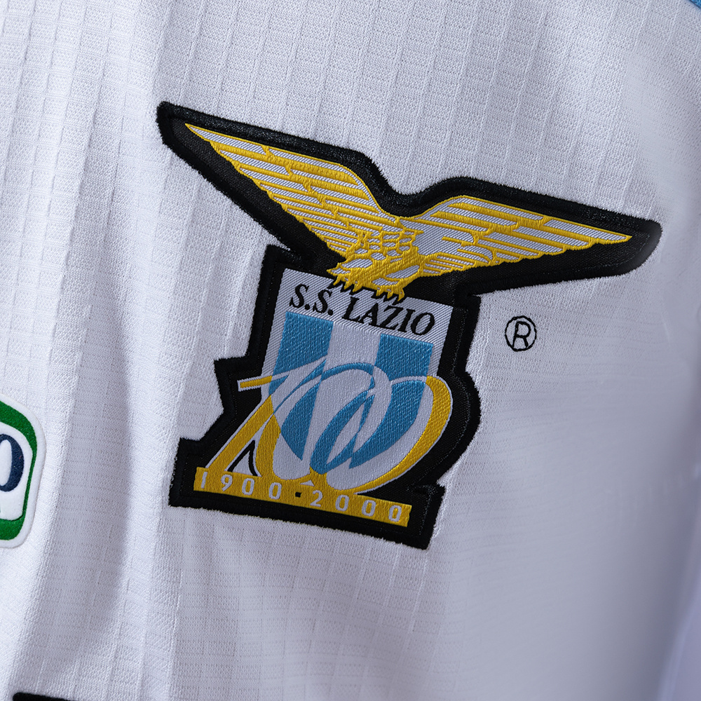 Lazio 1998/00 Third Away Long Sleeve Retro Jersey – Vintage Replica Football Soccer Shirt – S–XXL