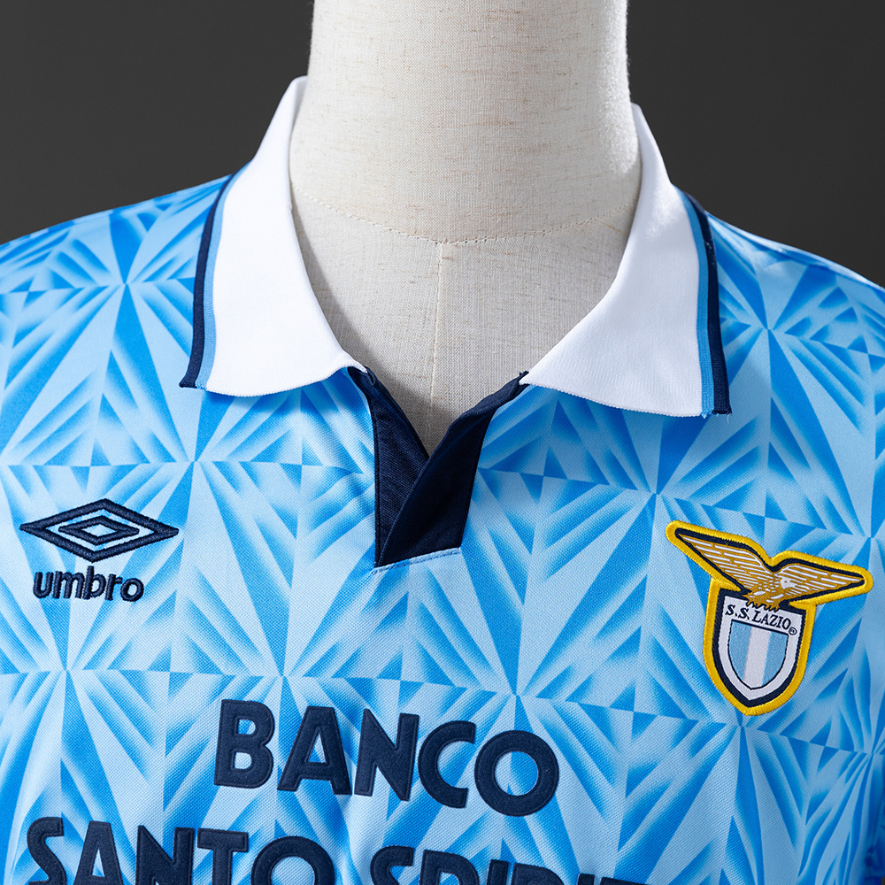 Lazio 1991 Home Retro Jersey – Vintage Replica Football Soccer Shirt – S–XXL