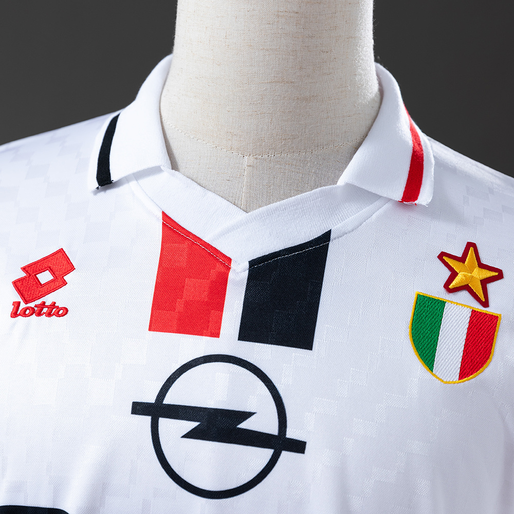 AC Milan 1996/97 Away Retro Jersey – Vintage Replica Football Soccer Shirt – S–XXL