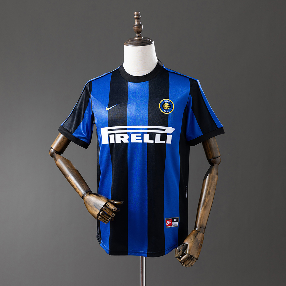 Inter Milan 1999/00 Home Retro Jersey – Vintage Replica Football Soccer Shirt – S–XXL