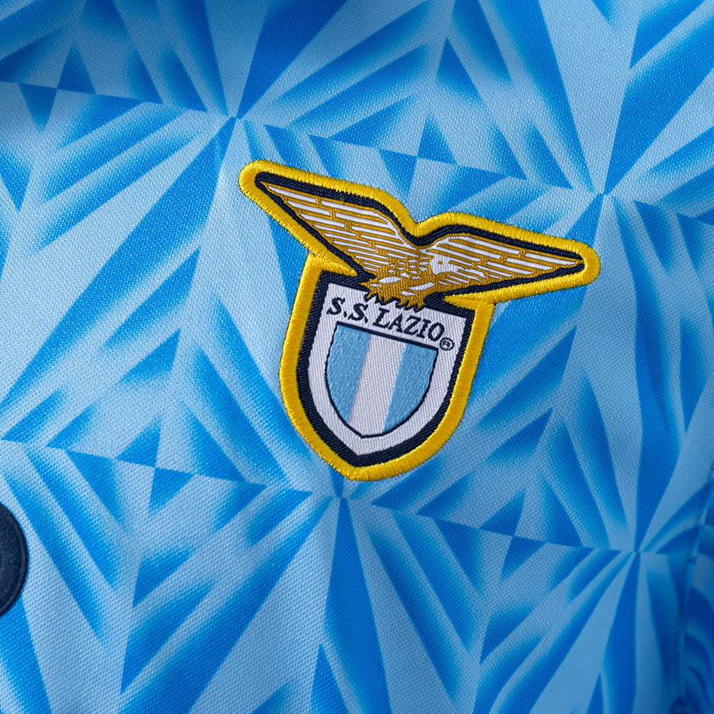 Lazio 1991 Home Retro Jersey – Vintage Replica Football Soccer Shirt – S–XXL
