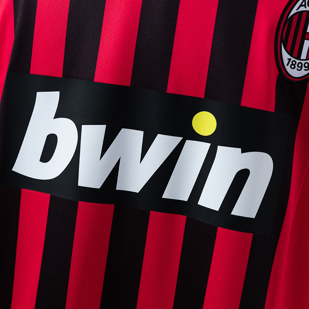 AC Milan 2007/08 Home Retro Jersey – Vintage Replica Football Soccer Shirt – S–XXL