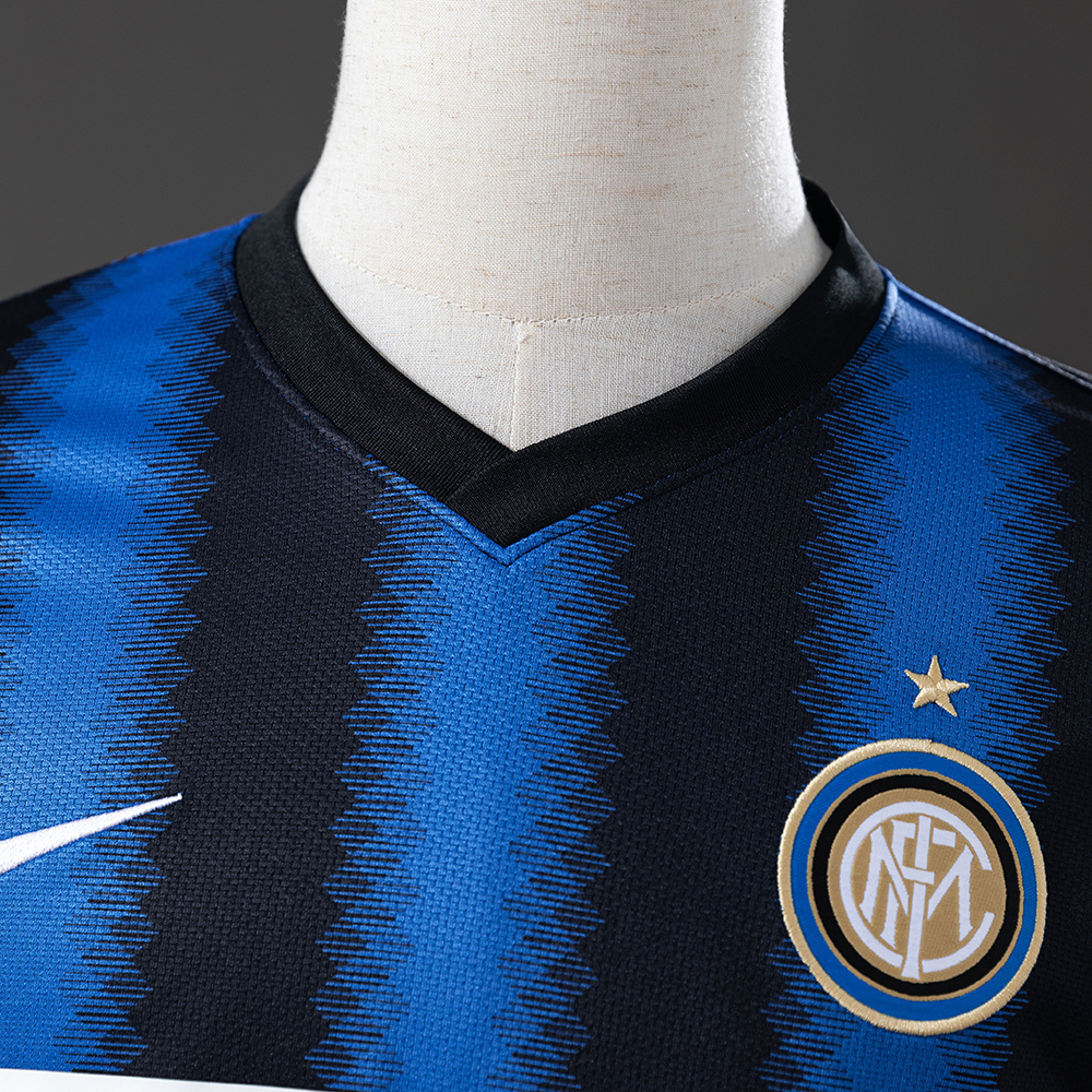 Inter Milan 2010/11 Home Retro Jersey – Vintage Replica Football Soccer Shirt – S–XXL