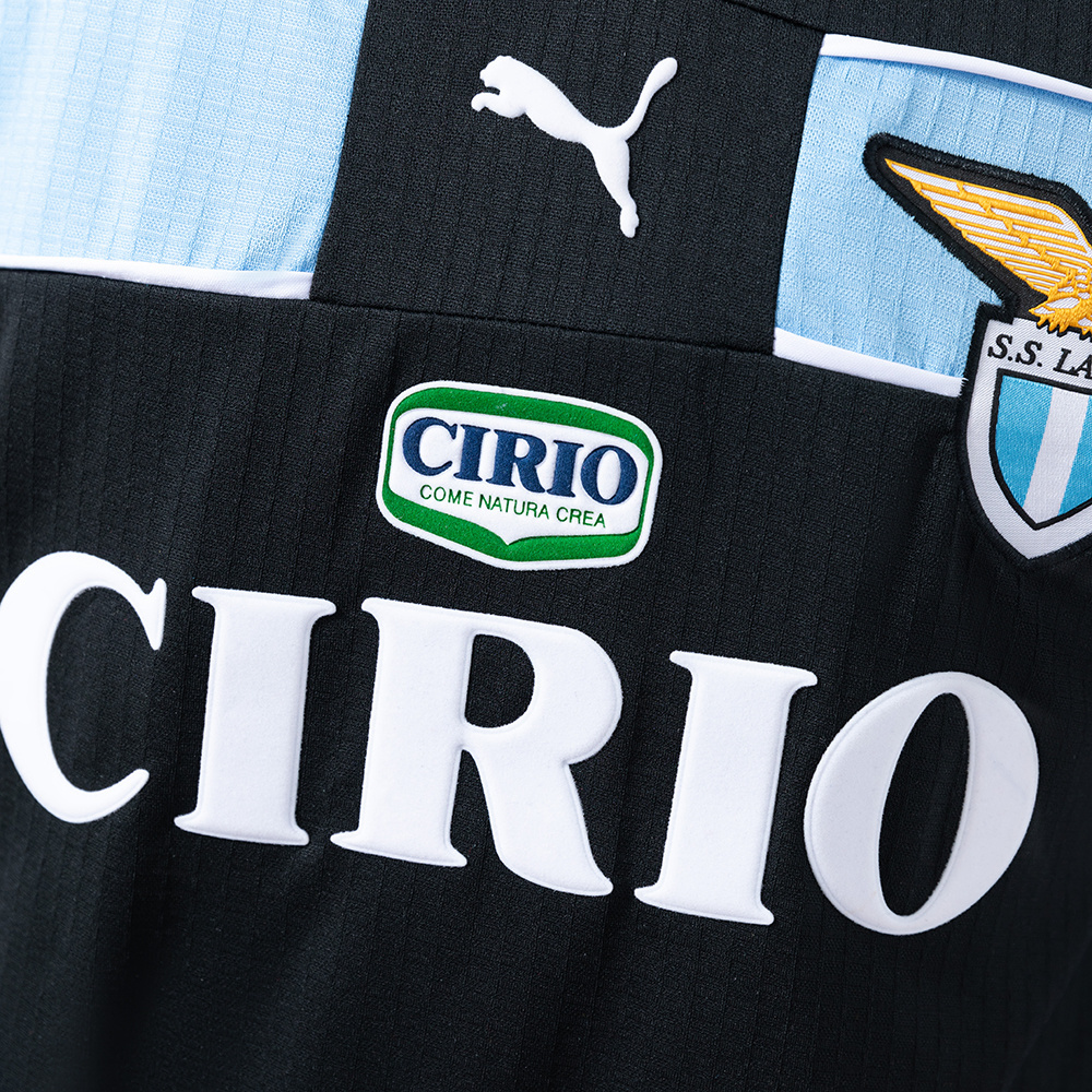 Lazio 1998/99 Away Long Sleeve Retro Jersey – Vintage Replica Football Soccer Shirt – S–XXL