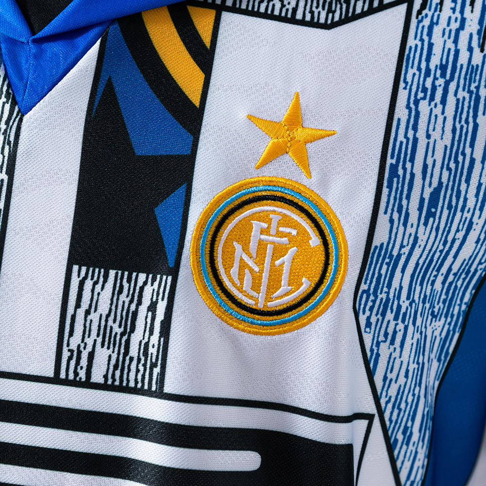 Inter Milan 1995/96 Away Retro Jersey – Vintage Replica Football Soccer Shirt – S–XXL