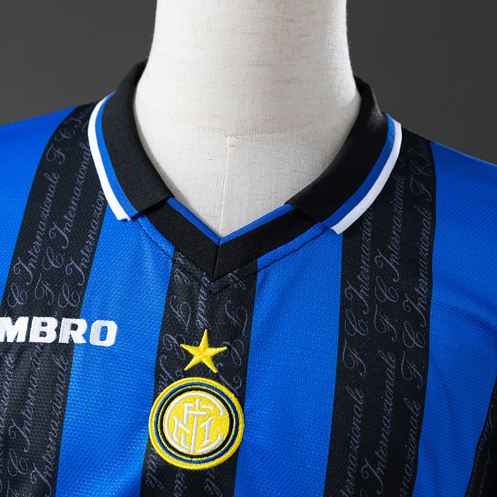 Inter Milan 1997/98 Home Retro Jersey – Vintage Replica Football Soccer Shirt – S–XXL