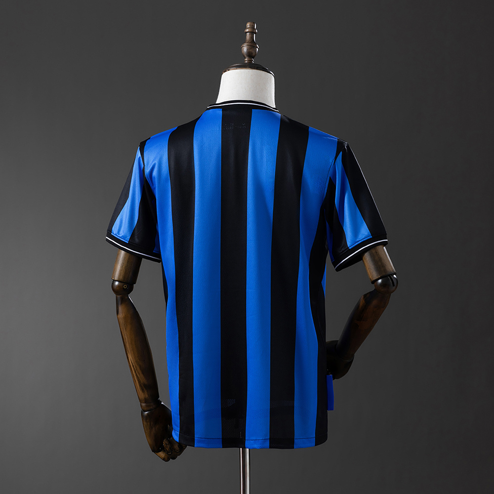 Inter Milan 2009/10 Home Retro Jersey – Vintage Replica Football Soccer Shirt – S–XXL
