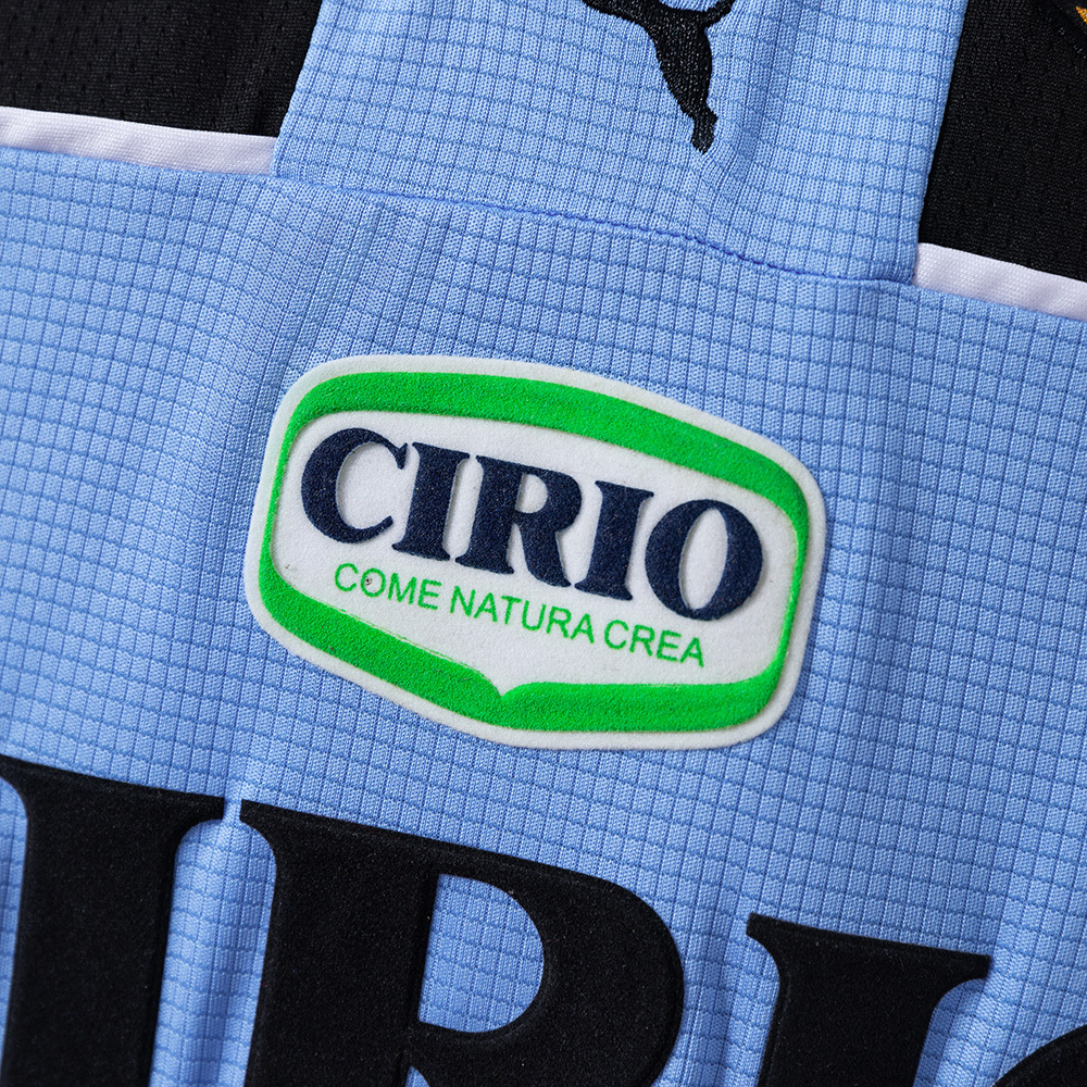 Lazio 1998/99 Home Long Sleeve Retro Jersey – Vintage Replica Football Soccer Shirt – S–XXL