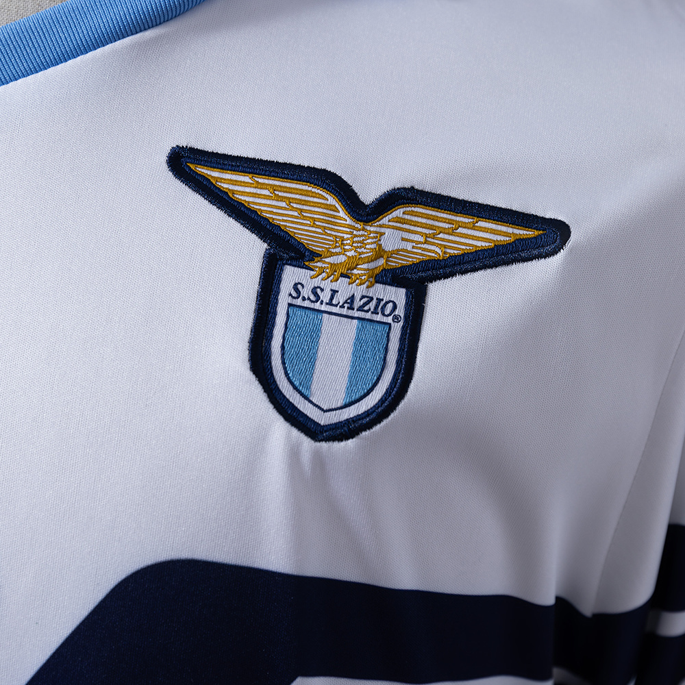 Lazio 1998/99 Home Long Sleeve Retro Jersey – Vintage Replica Football Soccer Shirt – S–XXL