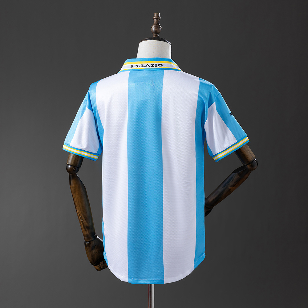 Lazio 1999/00 Home Retro Jersey – Vintage Replica Football Soccer Shirt – S–XXL