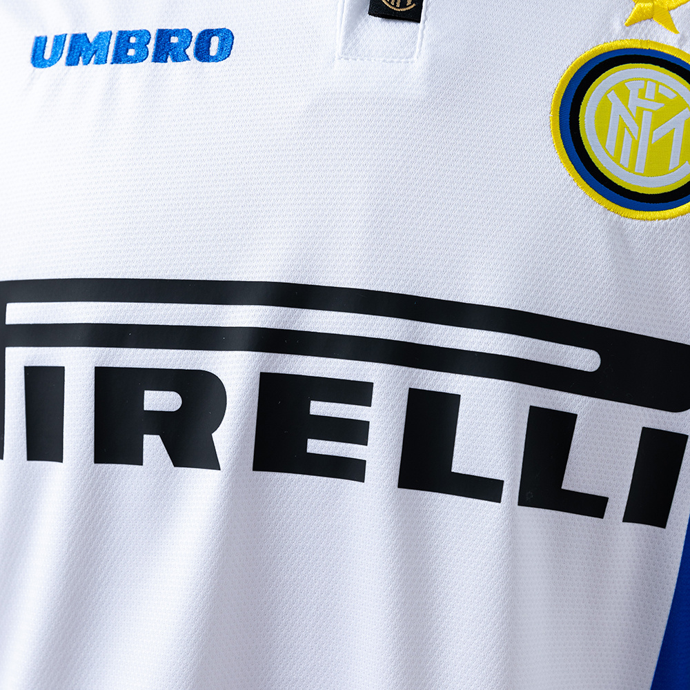 Inter Milan 1997/98 Away Retro Jersey – Vintage Replica Football Soccer Shirt – S–XXL