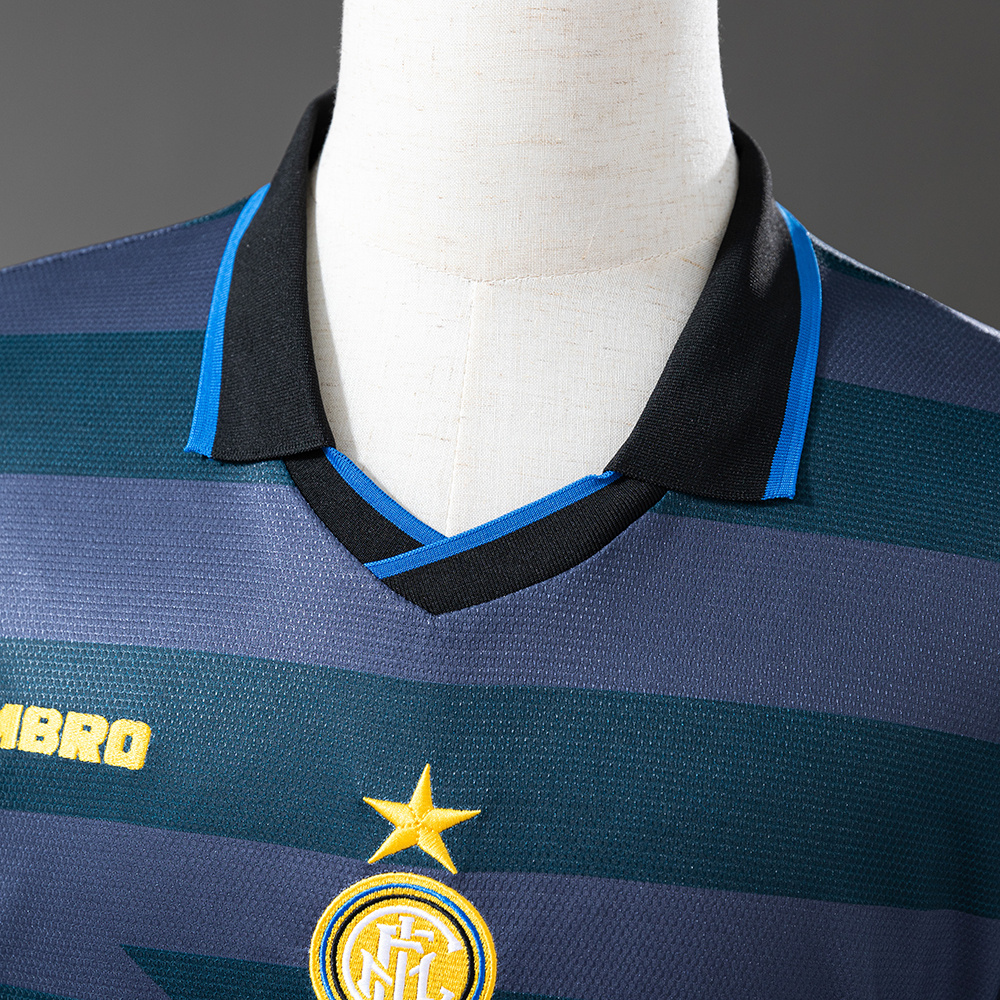 Inter Milan 1997/98 Second Away Retro Jersey – Vintage Replica Football Soccer Shirt – S–XXL