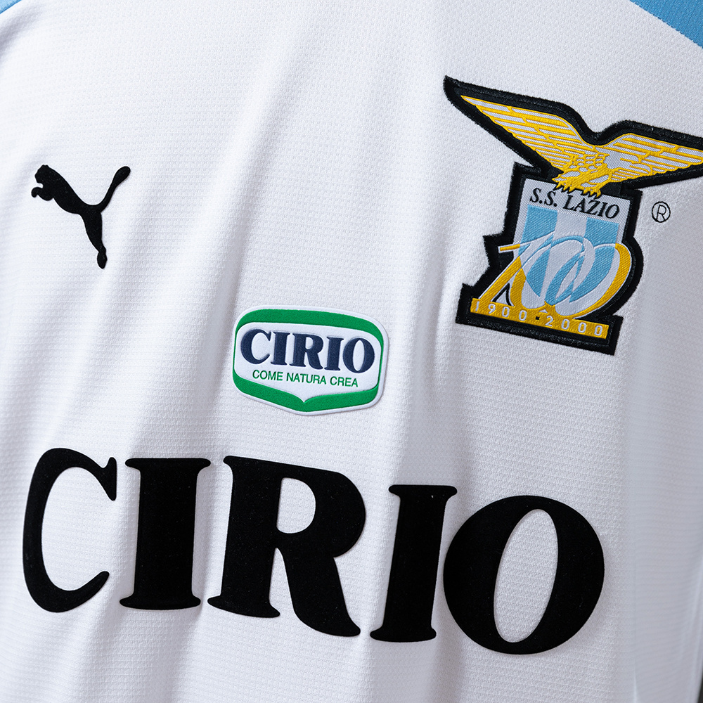 Lazio 1998/00 Second Away Retro Jersey – Vintage Replica Football Soccer Shirt – S–XXL