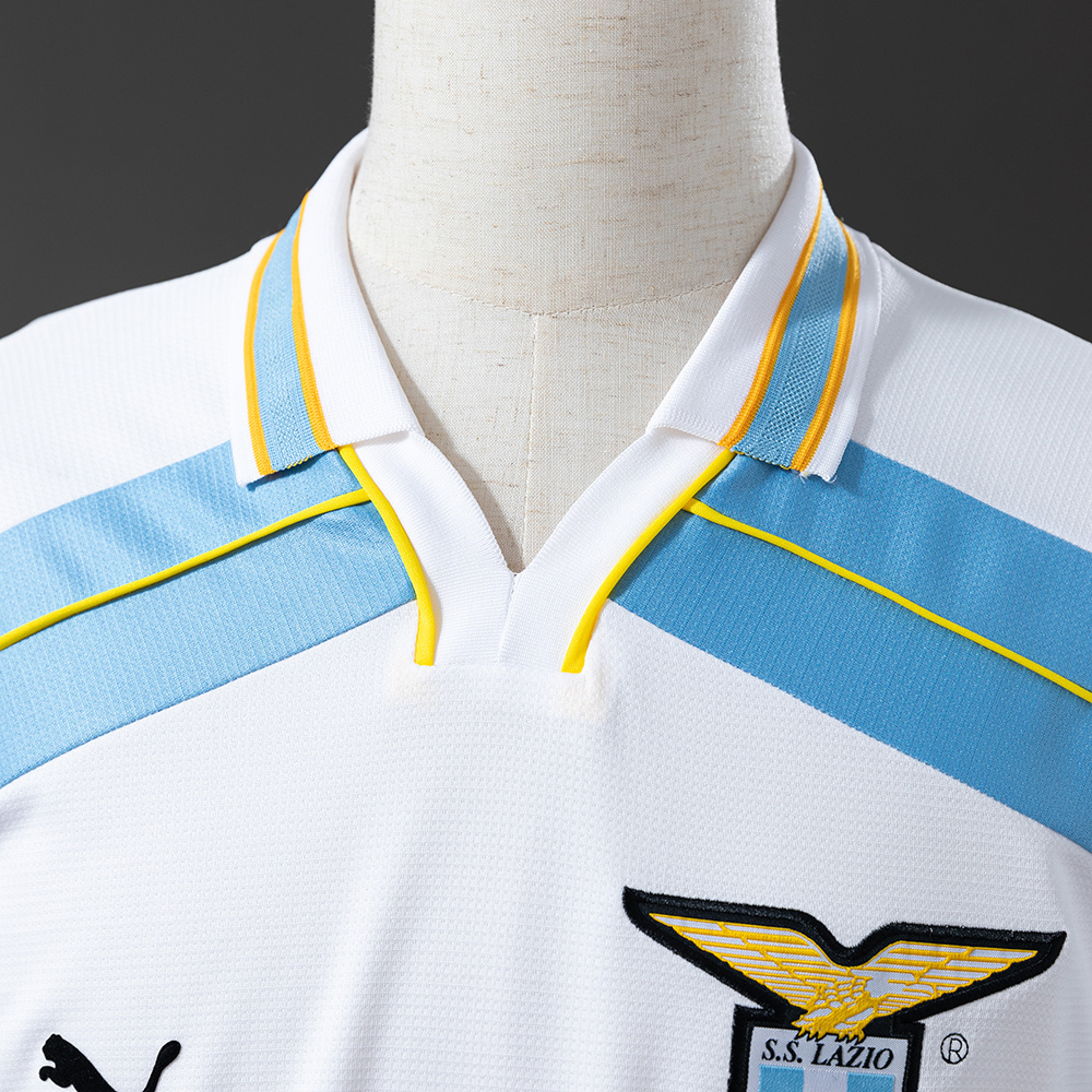 Lazio 1998/00 Second Away Retro Jersey – Vintage Replica Football Soccer Shirt – S–XXL
