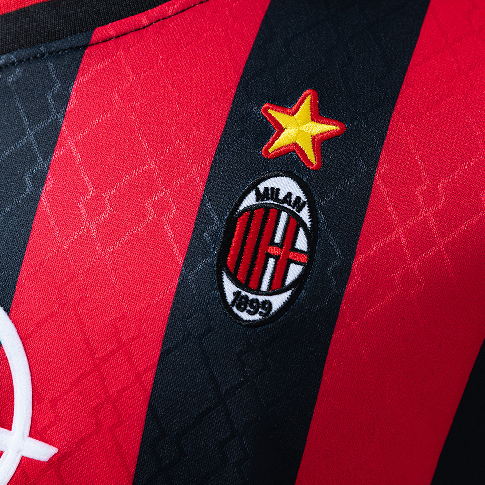 AC Milan 1995/96 Home Retro Jersey – Vintage Replica Football Soccer Shirt – S–XXL