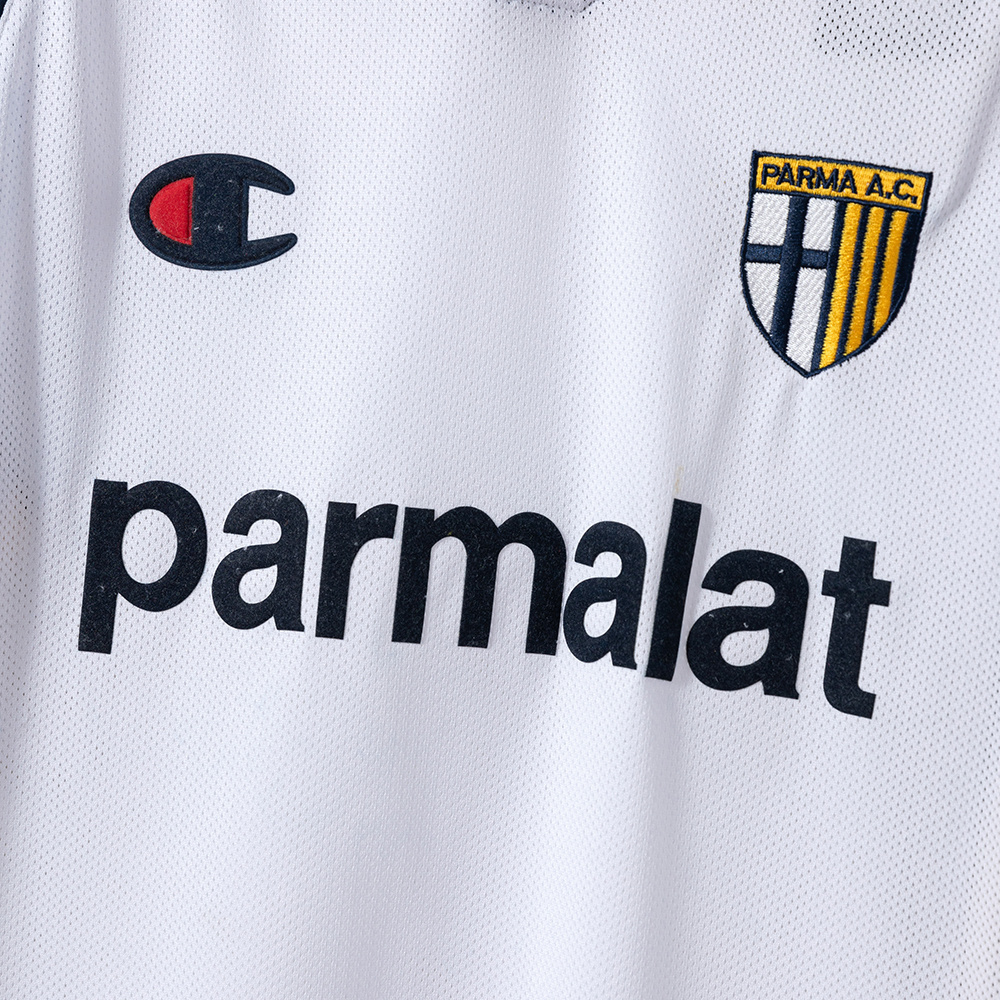 Parma Calcio 2003/04 Away Retro Jersey – Vintage Replica Football Soccer Shirt – S–2XL