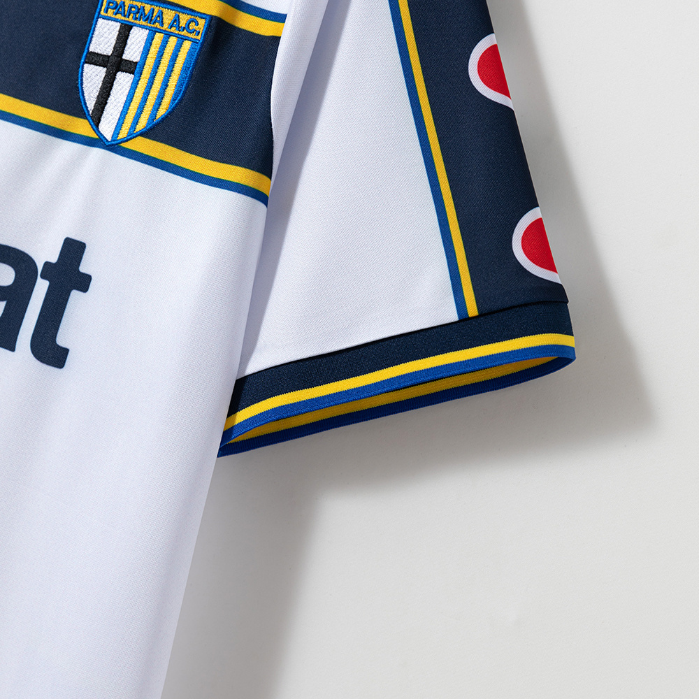 Parma Calcio 2002/03 Away Retro Jersey – Vintage Replica Football Soccer Shirt – S–2XL