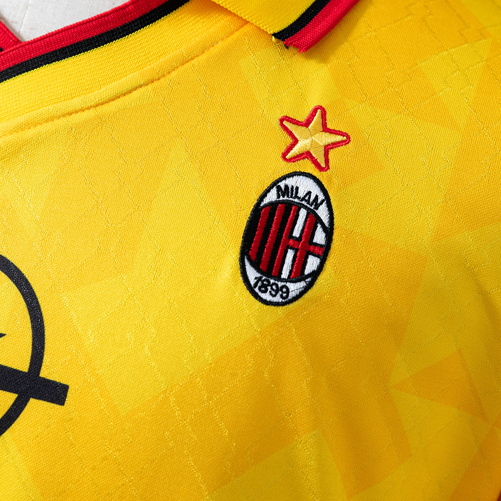AC Milan 1995/96 Second Away Retro Jersey – Vintage Replica Football Soccer Shirt – S–XXL