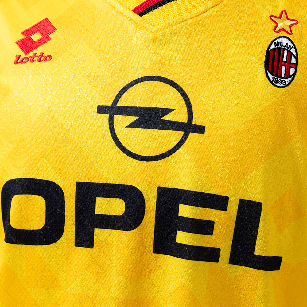 AC Milan 1995/96 Second Away Retro Jersey – Vintage Replica Football Soccer Shirt – S–XXL