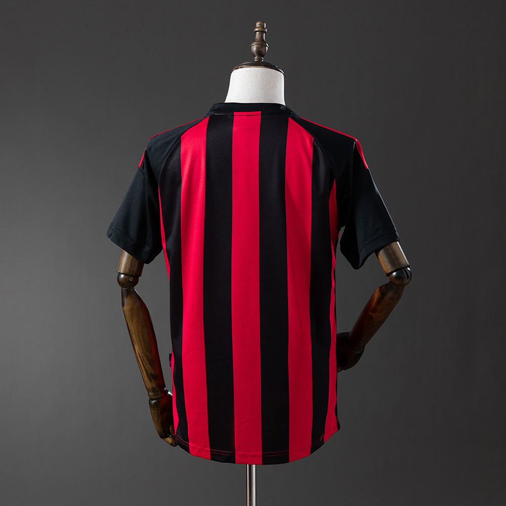 AC Milan 2002/03 Home Retro Jersey – Vintage Replica Football Soccer Shirt – S–XXL