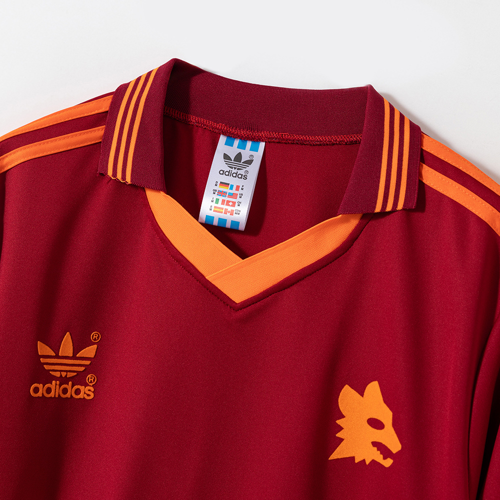 Roma 1992/94 Home Retro Jersey – Vintage Replica Football Soccer Shirt – S–2XL