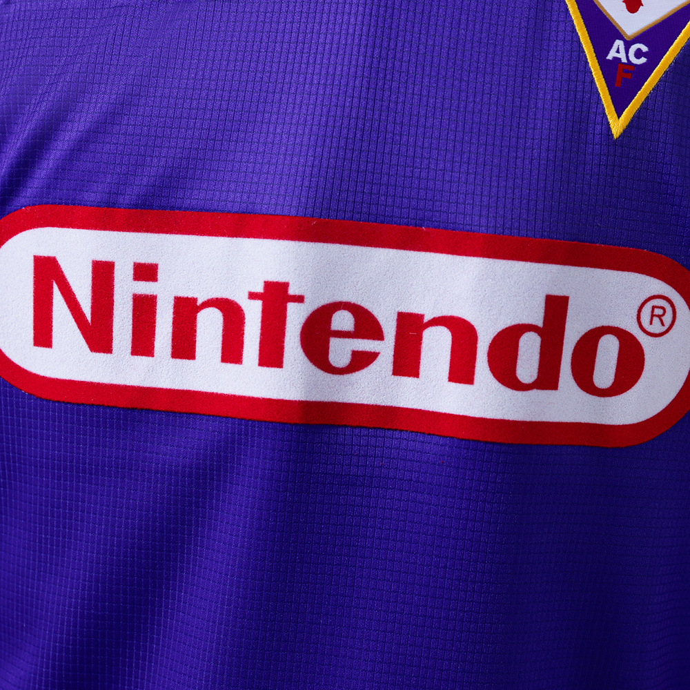 Fiorentina 1998 Home Long Sleeve Retro Jersey – Vintage Replica Football Soccer Shirt – S–XXL