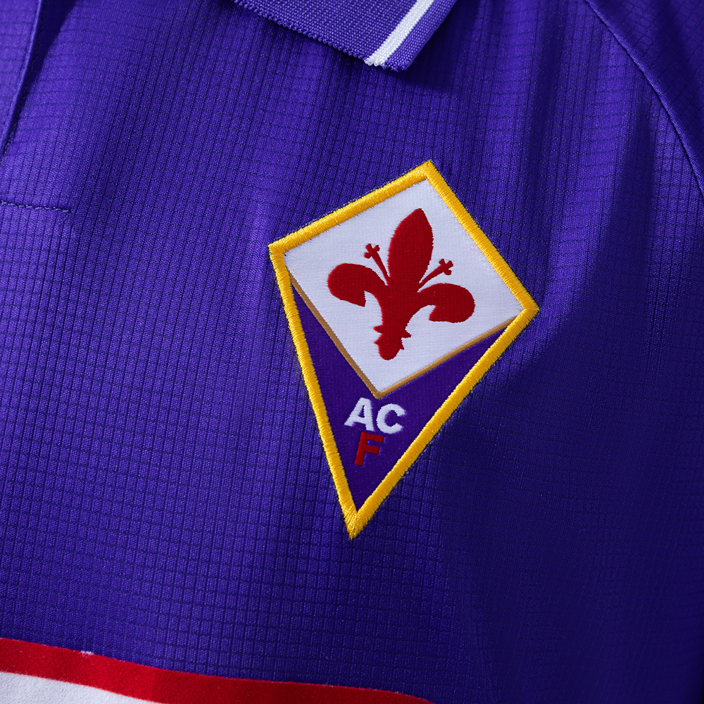 Fiorentina 1998 Home Long Sleeve Retro Jersey – Vintage Replica Football Soccer Shirt – S–XXL