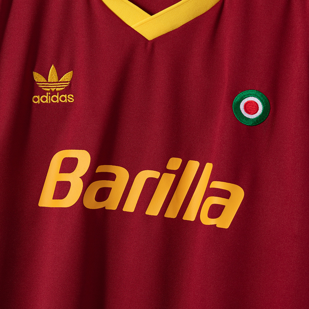 Roma 1991/92 Home Retro Jersey – Vintage Replica Football Soccer Shirt – S–2XL