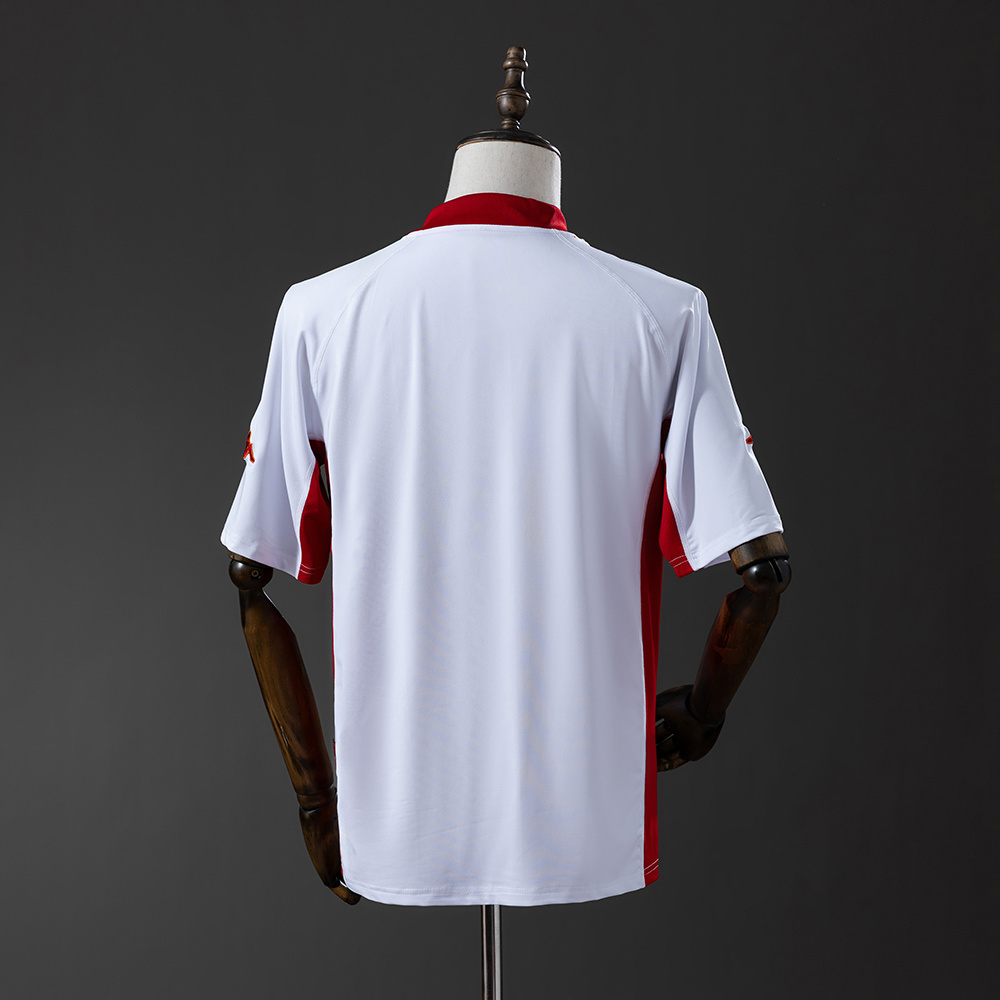 Roma 2001/02 Away Retro Jersey – Vintage Replica Football Soccer Shirt – S–XXL