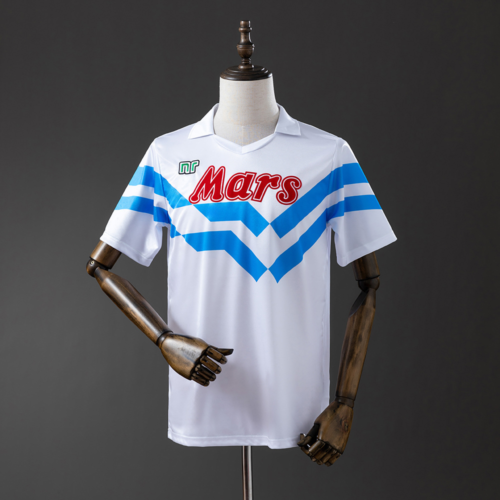 Napoli 1988/89 Home Retro Jersey – Vintage Replica Football Soccer Shirt – S–XXL